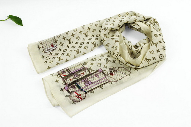 Iv silk scarf 28